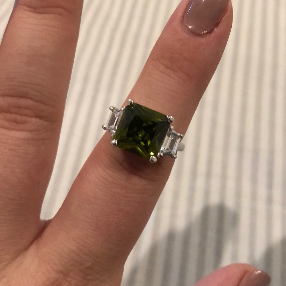 CZ Statement Ring